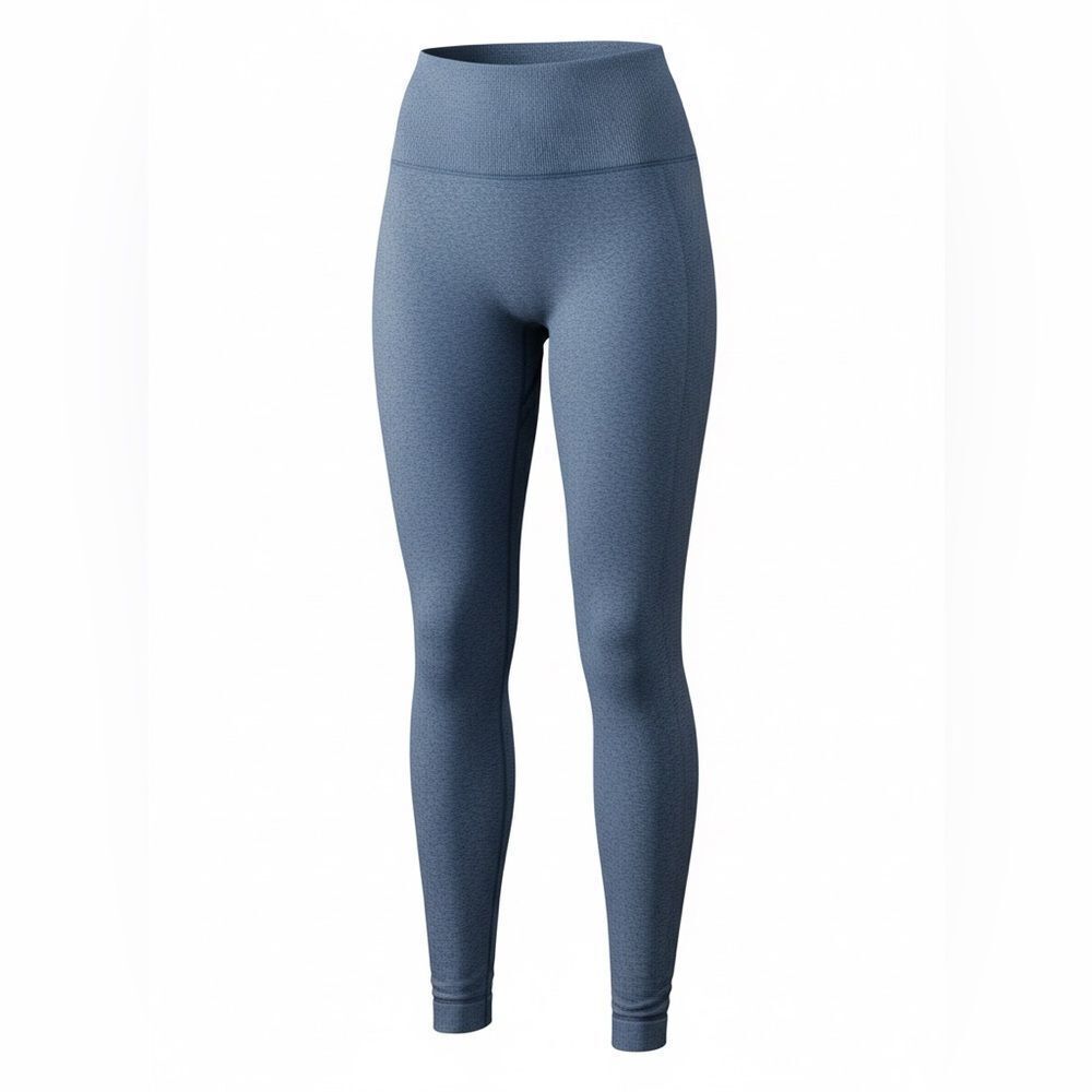 BRAND NEW WOMENS STRETCH YOGA PANTS BLUE SIZE S